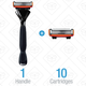 Dorco Pace 6 + 10 Cartridges, $11 with code KINJA6CSF